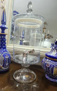 کلمن پذیرایی شیشه ای
