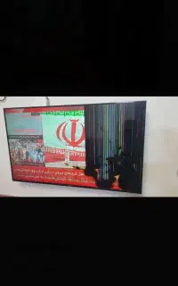 تلویزیون ۵۵سامسونگ پنل شکسته