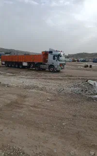 حمل بار به تمام نقاط ایران تریلی دو محور