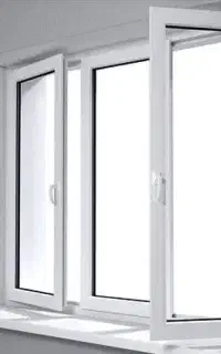 ساخت و رگلاژ و نصب انواع پنجره های دوجدارهUPVC