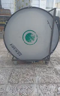 طبل وباپایه وپرچم