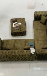 فروش ویژه مبل ال چستر دسته مکعبی