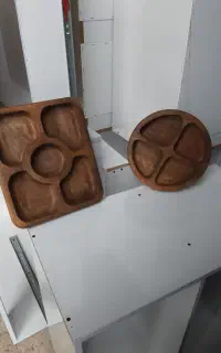 ظروف چوبی با چوب گردو