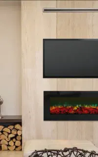 شومینه برقی شیشه سکوریت نشکن