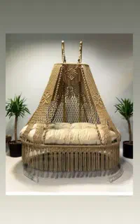 فروش عمده تاب مکرومه دونفره اقساطی