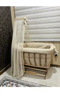 گهواره ی تمام چوب آنجل لند نو