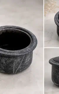 دیزی سنگی با درب