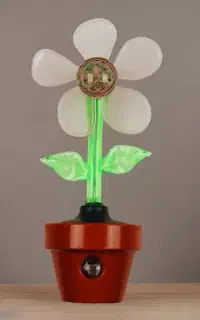 چراغ خواب طرح گل سنسور دار