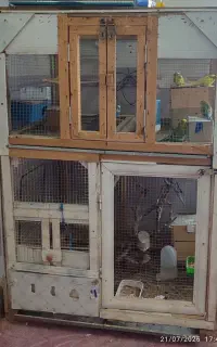 فروش قفس چوبی