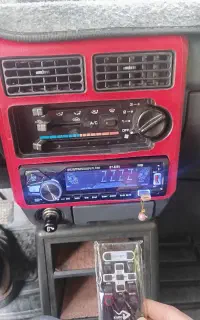 دو عدد ضبط ماشین بلوتوث‌دار در حد نو