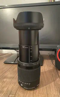 لنز 18 300 سیگما. مانت کانن