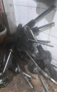 کمک فنر و جعبه فرمان