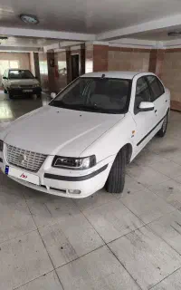 سمند EF7 دوگانه کارخانه بدون رنگ مدل 97