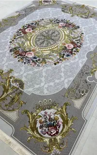 فرش سلاطین با ۱۲۰طرح جدید/کد رنگبندی۴۴۵۳