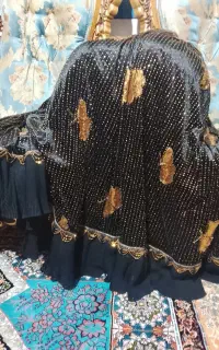 لباس محلی شیک نونو چینش مشکی مشکی