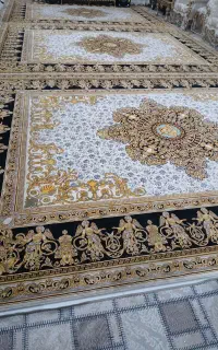 فرش کرم طلای  1200شانه