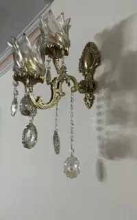 چهار عدد دیوار کوب تمام برنج