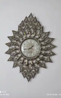 ساعت دیواری برنجی