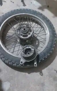 لاستیک عقب کامل موتور