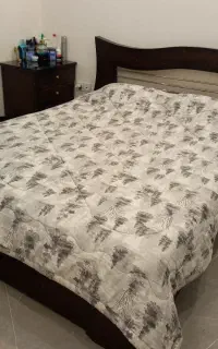 تخت دونفره کارکرده بافایل چهارکشو
