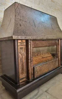 بخاری شومینه گازی