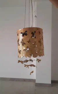 لوستر و حباب رنگی