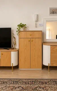 ست سفارشی اینه کنسول میز تی وی جاکفشی