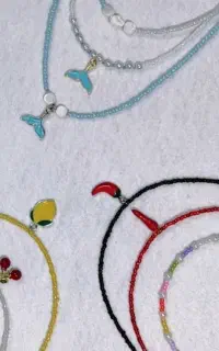 گردنبند تابستونی و دستبند