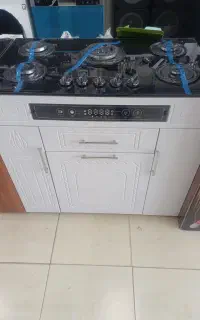 اجاق گاز MDF ۵شعله صفحه شیشه