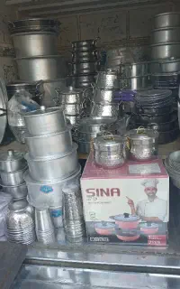 فروش و تعوض ظروف روی آلمینیوم تفلون باضایعات منزل