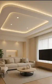 اجرای کناف تایل کمپارس  دیوار پارتیشن