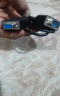 کابلrs232نری به مادگی