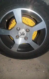 رینگ پنج پر رخ تراش سایزچهارده  بدون خط و خش