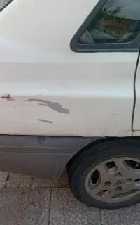 پراید ۱۴۱ سفید ۹۰ شاسی تعمیر