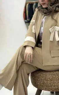 کت شلوار پاپیون