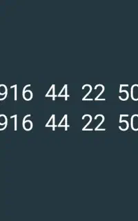 502  22  44  0916  و  501  22  44  0916