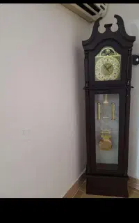ساعت بلند جنس چوب