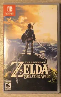 بازیzelda breath of the wild برای نینتندو سوییچ ۱