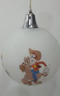 لوستر تک شعله بزرگ