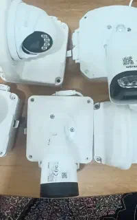 دوربین مداربسته به همراه کابل و دستگاه