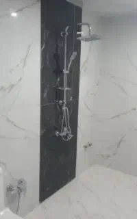 کاشی کاری پله زیرسازی سینمانگار قیرگونی ایزوگام
