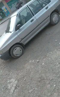 ماشین پراید مدل ۸۴ بیرنگ شاسی سالم