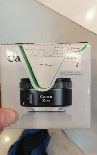 لنز کنون فیکس 50 اف 1.8