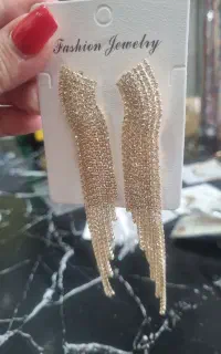 گوشوار فول نگین