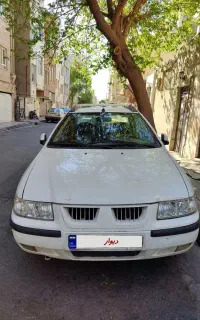 سمند lxسفید تک سوز