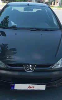 پژو ۲۰۶ SDV8TU5 تیپ۵ مشکی
