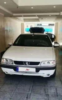 پژو 405 slx مدل 97 بی‌رنگ پلمپ تمیز