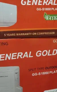 کولر گازی اسپیلت جنرال گلد GG-S18000پلاتنیوم