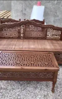 تخت سنتی آبنوس