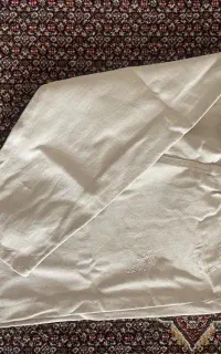 شلوار کرم کتان